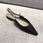 	 Kitlife Dior J'ADIOR SLINGBACK PUMP BLACK BRUSHED LEATHER - Flat,6.5cm,10cm - 3
