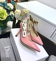 	 Kitlife Dior J'ADIOR SLINGBACK PUMP LIGHT PINK LEATHER - Flat,6.5cm,10cm - 4