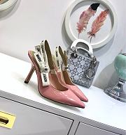 	 Kitlife Dior J'ADIOR SLINGBACK PUMP LIGHT PINK LEATHER - Flat,6.5cm,10cm - 3