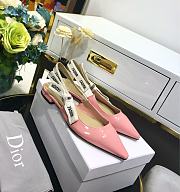 	 Kitlife Dior J'ADIOR SLINGBACK PUMP LIGHT PINK LEATHER - Flat,6.5cm,10cm - 2