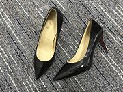 Kitlife Christian Louboutin Décolleté 554 patent-leather pumps black 85 - 1