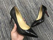 Kitlife Christian Louboutin Décolleté 554 patent-leather pumps black 85 - 4