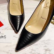 	 Kitlife Christian Louboutin So Kate Pump Lezard embossed Lizzy calf leather - 5