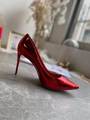 Kitlife Christian Louboutin Kate Pump patent Psychic in vampish Loubi red - 3