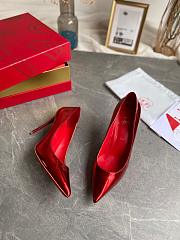 Kitlife Christian Louboutin Kate Pump patent Psychic in vampish Loubi red - 4