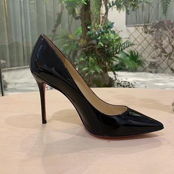 Kitlife Christian Louboutin Kate Pump Black Patent Leather 