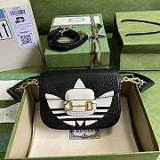 Kitlife adidas x Gucci Horsebit 1955 mini bag - 658574 - 20x14x5cm - 4