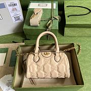 Kitlife GG Matelasse leather mini bag - 702251 - W19cm x H13cm x D11cm - 1