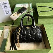 Kitlife GG Matelasse leather mini bag - 702251 - W19cm x H13cm x D11cm - 5