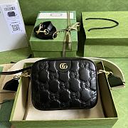 Kitlife Gucci GG matelassé leather shoulder bag - 21.5x 17x 7.5cm - 4