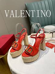 Kitlife Valentino Garavani Vlogo Signature Metallic Platform Sandal 125 Mm (7 colors) - 5