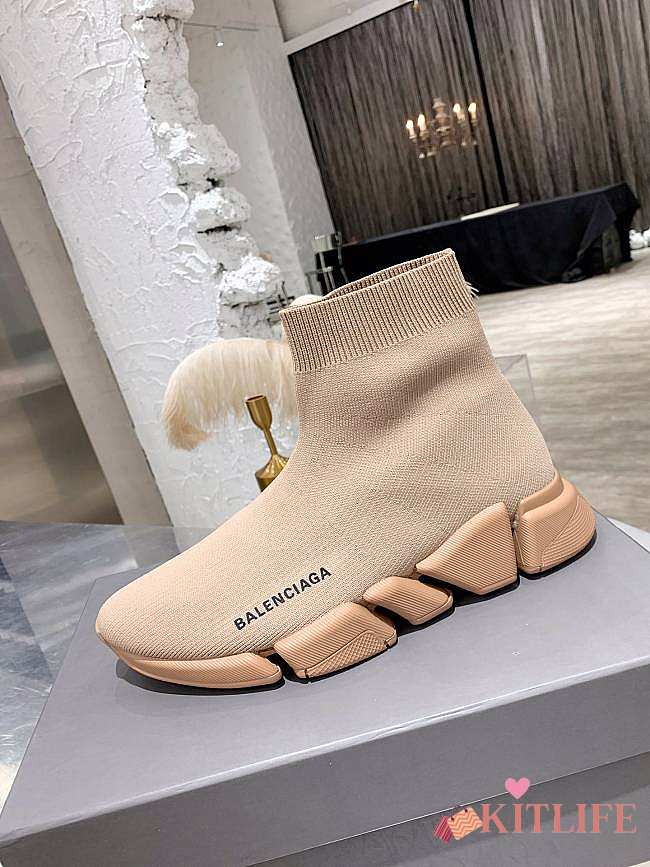 Kitlife Balenciaga Speed Trainer Clear Sole Sneaker - 1