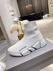 Kitlife Balenciaga Speed Trainer Clear Sole Sneaker - 2