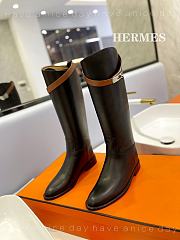 Kitlife Hermes Jumping boots in black,brown,grey - 3