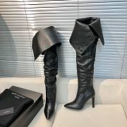 Kitlife YSL BOOTS IN SMOOTH LEATHER IN BLACK, WHITE, BLUE, VELVET BLACK - 2