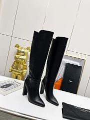 KTILIFE YSL ELLE BOOTS WITH A COVERED HEEL IN BLACK, WHITE - 2