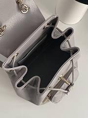 Kitlife Chanel Business Affinity Backpack Grey - 24x20cm  - 5