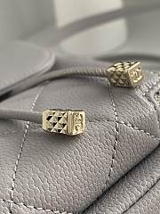 Kitlife Chanel Business Affinity Backpack Grey - 24x20cm  - 4