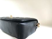 Kitlife Chanel Flap Bag Lambskin Black - 20-15-6Cm - 5