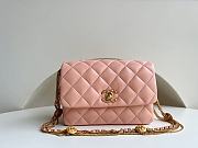 Kitlife Chanel Mini Lambskin Flap Pink Bag - 15 × 20 × 9 cm - 1