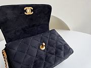 Kitlife Chanel Mini Velvet Flap Red Bag - 15 × 20 × 9 cm - 3
