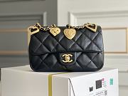 Kitlife Chanel Small Black Charm Lambskin - 20x14x8cm - 1