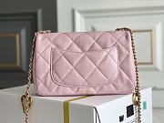 	 Kitlife Chanel Small Pink Charm Lambskin - 20x14x8cm - 4