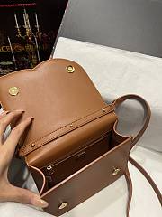 Kitlife DOLCE & GABBANA DG Logo bag with shoulder strap brown - 16x20x5.5cm - 3