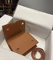 Kitlife DOLCE & GABBANA DG Logo bag with shoulder strap brown - 16x20x5.5cm - 2