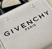 	 Kitlife Givenchy Logo canvas shopper white small - 19*8*16cm - 3