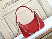 	 Kitlife Givenchy red moon cut out bag in leather - 30*8*20cm - 1