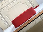 	 Kitlife Givenchy red moon cut out bag in leather - 30*8*20cm - 5