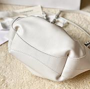 	 Kitlife Givenchy Kenny leather shoulder bag white - 32x22x17cm - 4