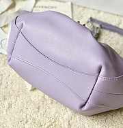 Kitlife Givenchy Kenny leather shoulder bag purple - 32x22x17cm - 4