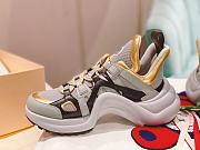 Kitlife Louis Vuitton Archlight Sneaker Dark Gray / Light Gray Suede calf leather - 1