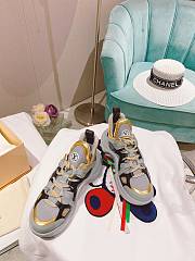 Kitlife Louis Vuitton Archlight Sneaker Dark Gray / Light Gray Suede calf leather - 3