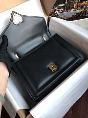 Kitlife Dolce & Gabbana Devotion Black Leather Bag - 24x17x9cm - 3