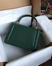 	 Kitlife Dolce & Gabbana Devotion Green Leather Bag - 24x17x9cm - 5