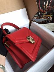 	 Kitlife Dolce & Gabbana Devotion Red Leather Bag - 24x17x9cm - 5