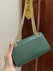 	 Kitlife Dolce & Gabbana Green DG Logo Chained Crossbody Bag - 21*13*3.5cm - 5