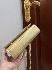 	 Kitlife Dolce & Gabbana Gold DG Logo Chained Crossbody Bag - 21*13*3.5cm - 5