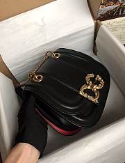 Kitlife Dolce & Gabbana Amore Leather Black Bag - 22*7.5*18 cm - 2