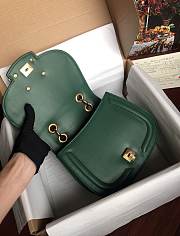 	 Kitlife Dolce & Gabbana Amore Leather Green Bag - 22*7.5*18 cm - 5