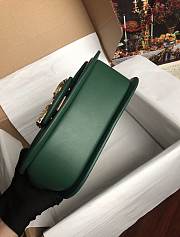 	 Kitlife Dolce & Gabbana Amore Leather Green Bag - 22*7.5*18 cm - 2