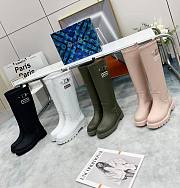	 Kitlife TERRITORY FLAT LONG BOOT (Black,White,Khaki,Pink) - 1