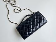 Kitlife Chanel Wallet On Chain Black Leather - 12.4x22.3x5.7cm - 3