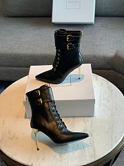 	 Kitlife BALMAIN Leather ankle boots black - 5