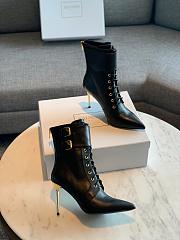 	 Kitlife BALMAIN Leather ankle boots black - 2