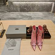 KITLIFE BALENCIAGA CAGOLE BOOTS IN PINK - 5