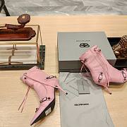 KITLIFE BALENCIAGA CAGOLE BOOTS IN PINK - 3